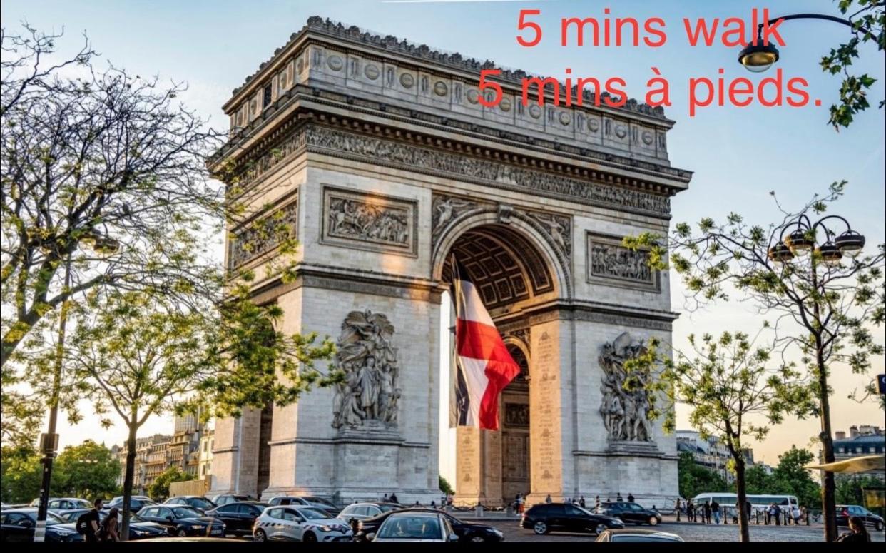 Elegant appartement Trocadéro Paris Extérieur photo